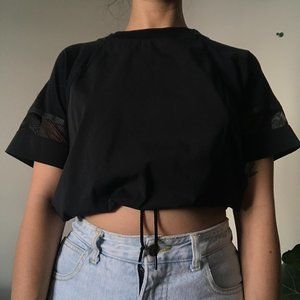 Nike short sleeve mesh top